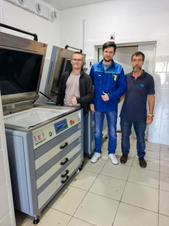 Специалисты «ЯМ Интернешнл» выполнили запуск комплекса оборудования для изготовления фотополимерных